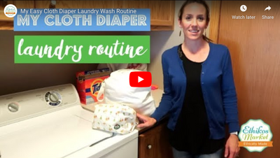 nuababy cloth nappy (diaper) wash routine